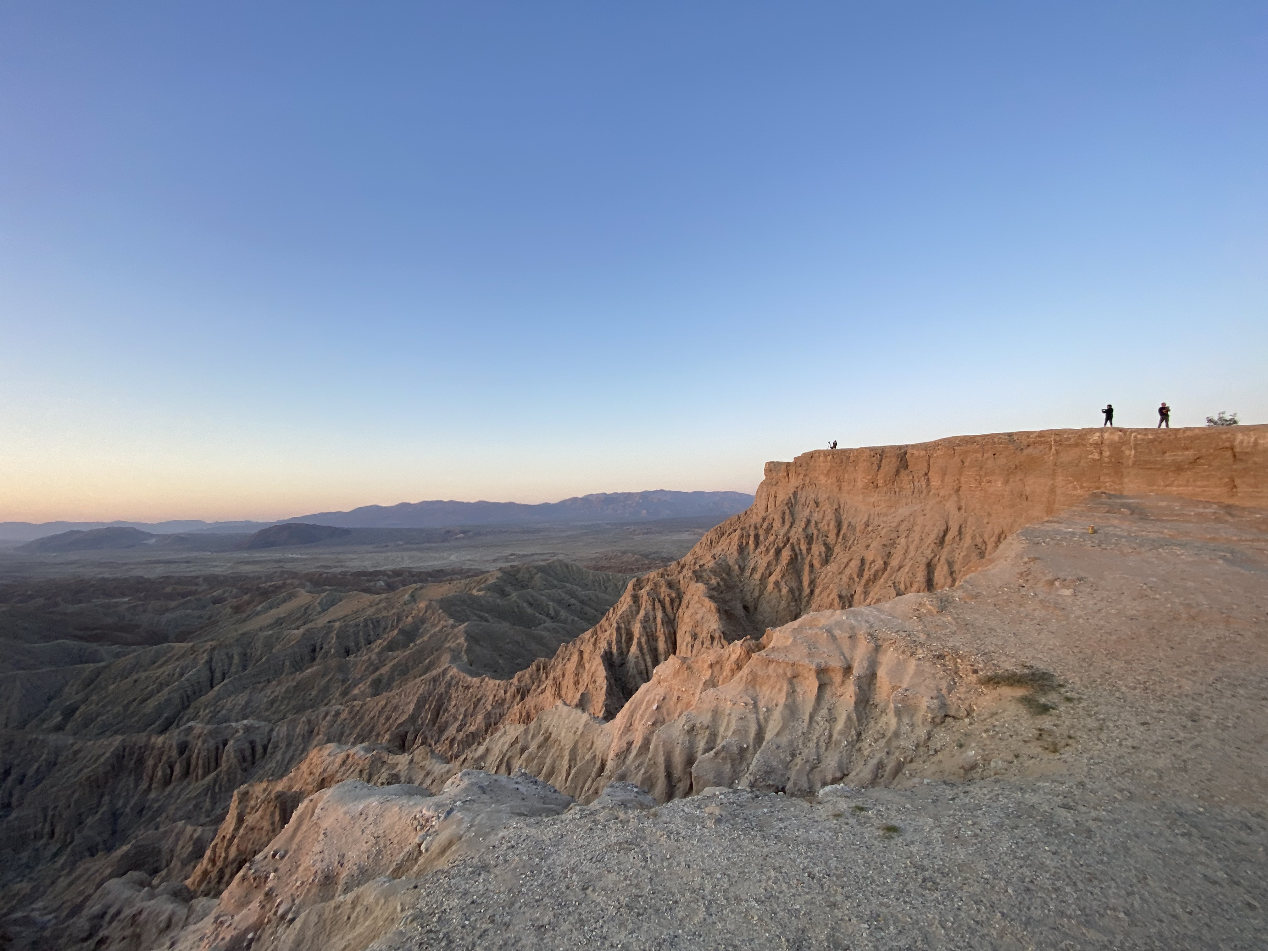 Mountain landscape at sunset